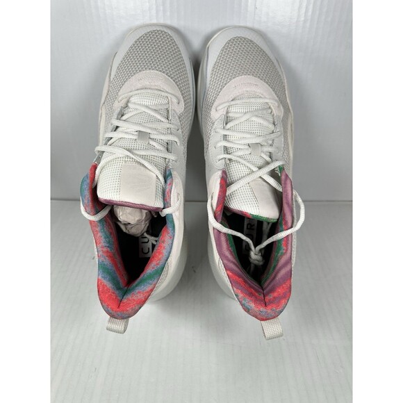 Size 13 Under Armour Curry 3Z 24 SDE Shoes Mens White Basketball 3028191-114 NEW main image 7